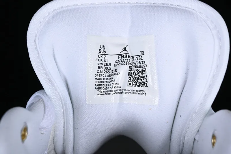 All categories Air Jordan Jordan series basketball shoes Air Jordan 1 Low G version pure original Air Jordan 1 Low AJ1 Joe 1 sea salt blue low-top cultural casual sneakers FN8899-131